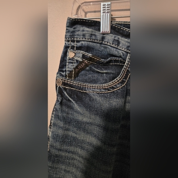 M7 Rocker Stretch Coltrane Stackable Straight Leg Jean - Picture 3 of 13